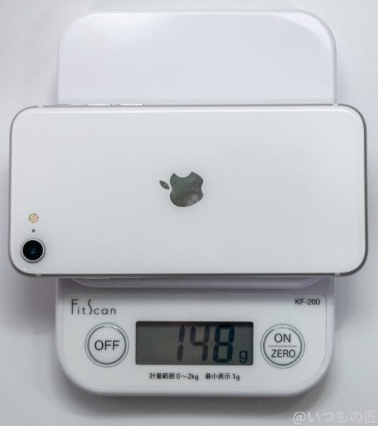 iPhoneSE2 計量
