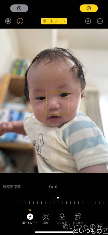 iphone15pro-portrait-boke-3 | iphone review.jp 被写体深度 f4.0