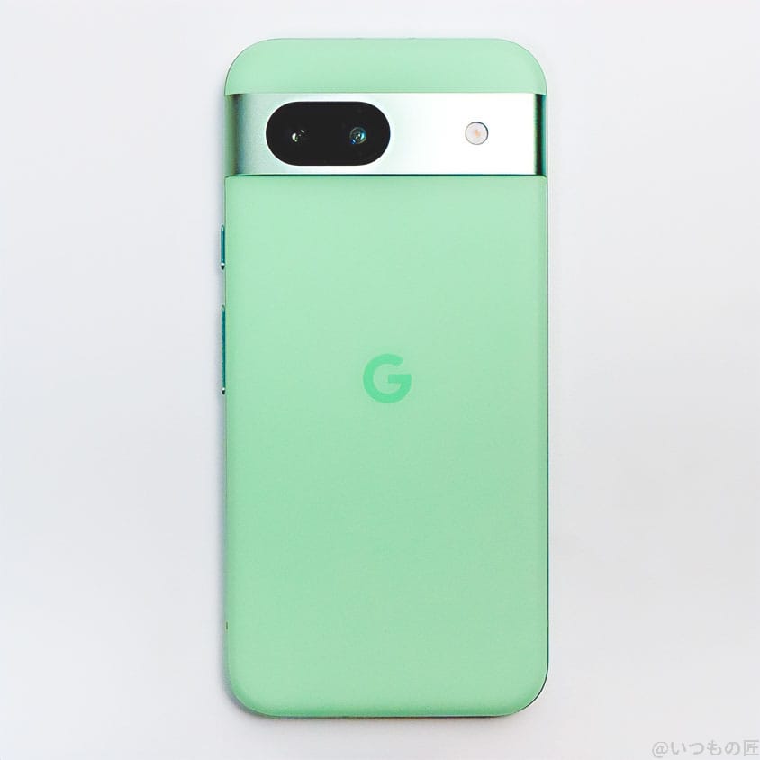 Google Pixel 8aの背面