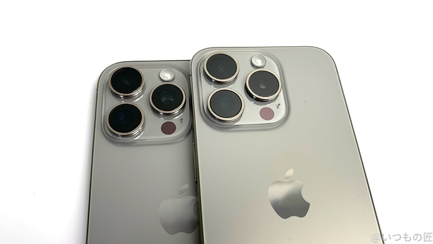 iPhone16 ProとiPhone 15 Proの違いを比較！買うならどっちがいい？
カメラ、ビデオ機能を比較