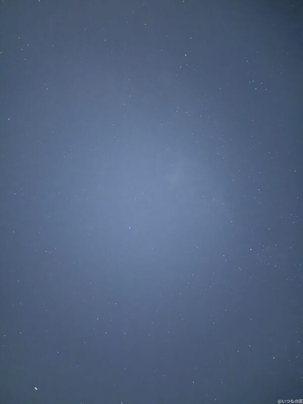 iPhone 16 Pro/16 Pro Max カメラ iPhone 16 Pro Maxのナイトモードで撮影した夜景写真