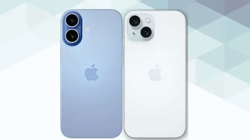 iPhone17とiPhone15の比較 背面デザイン
