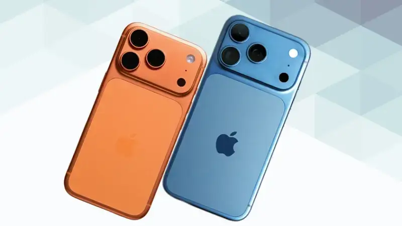 iPhone17 ProとiPhone17 Pro Maxの比較 背面デザイン 斜め