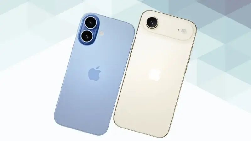 iPhone17とiPhone Airの比較 背面デザイン