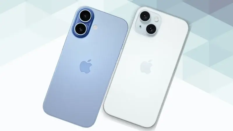 iPhone17とiPhone15の比較 背面デザイン