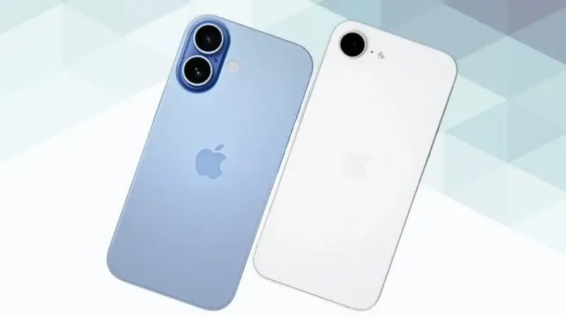 iPhone17とiPhone16eの比較 背面デザイン