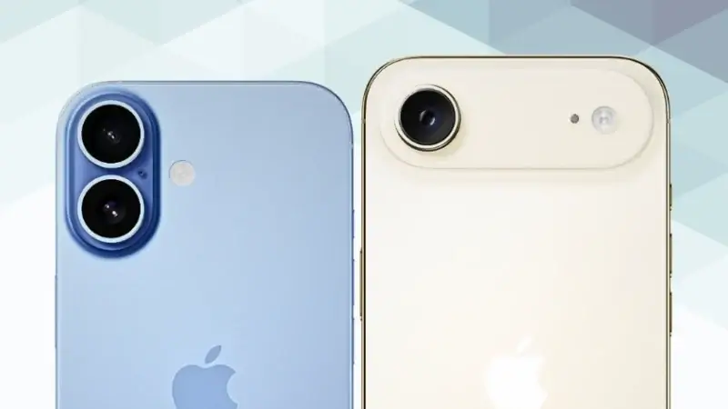 iPhone17とiPhone Airの比較 カメラデザイン