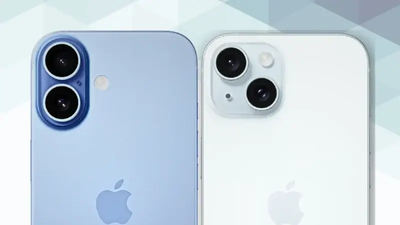iPhone17とiPhone15の比較 カメラデザイン