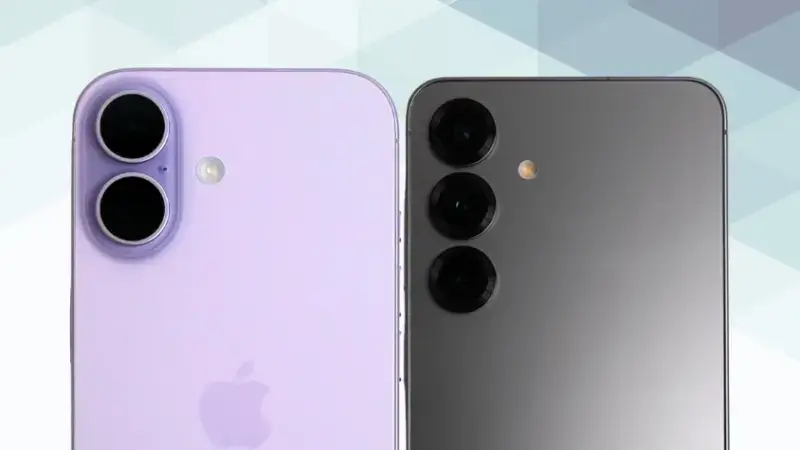 iPhone17とGalaxy S25を比較 カメラデザイン