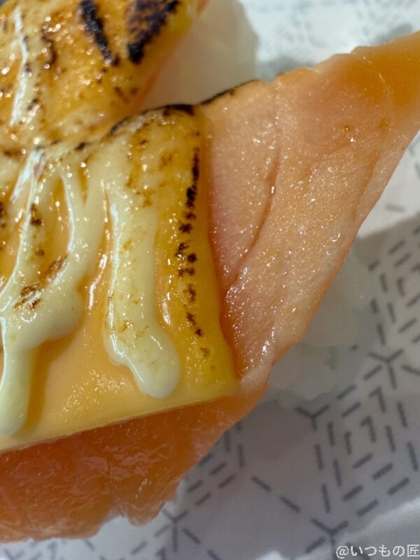 iPhone17 カメラ サーモンの上のチーズ